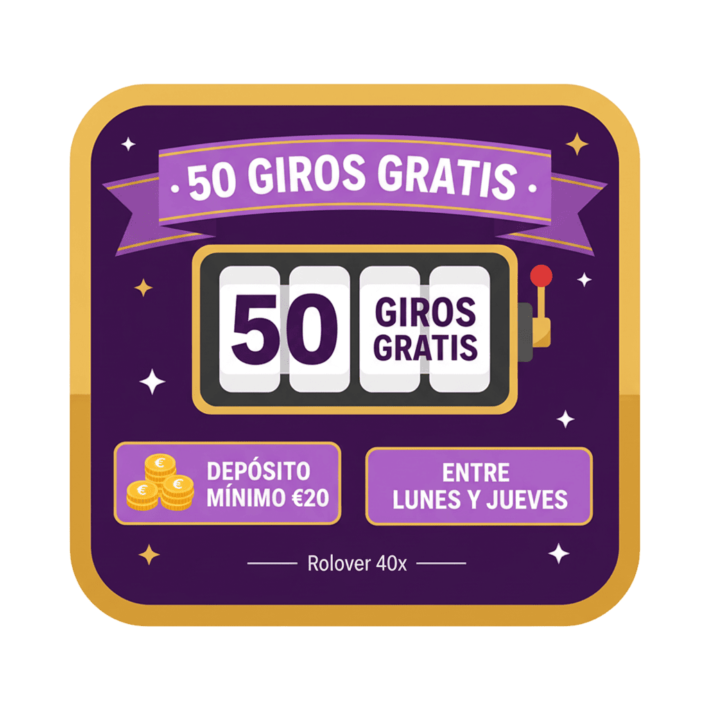 50 Giros Gratis Semanales
